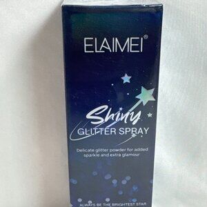 ELAIMEI Shiny Glitter Spray 60ml Body‎ Hair Clothes Sparkle Mist Festival NWT